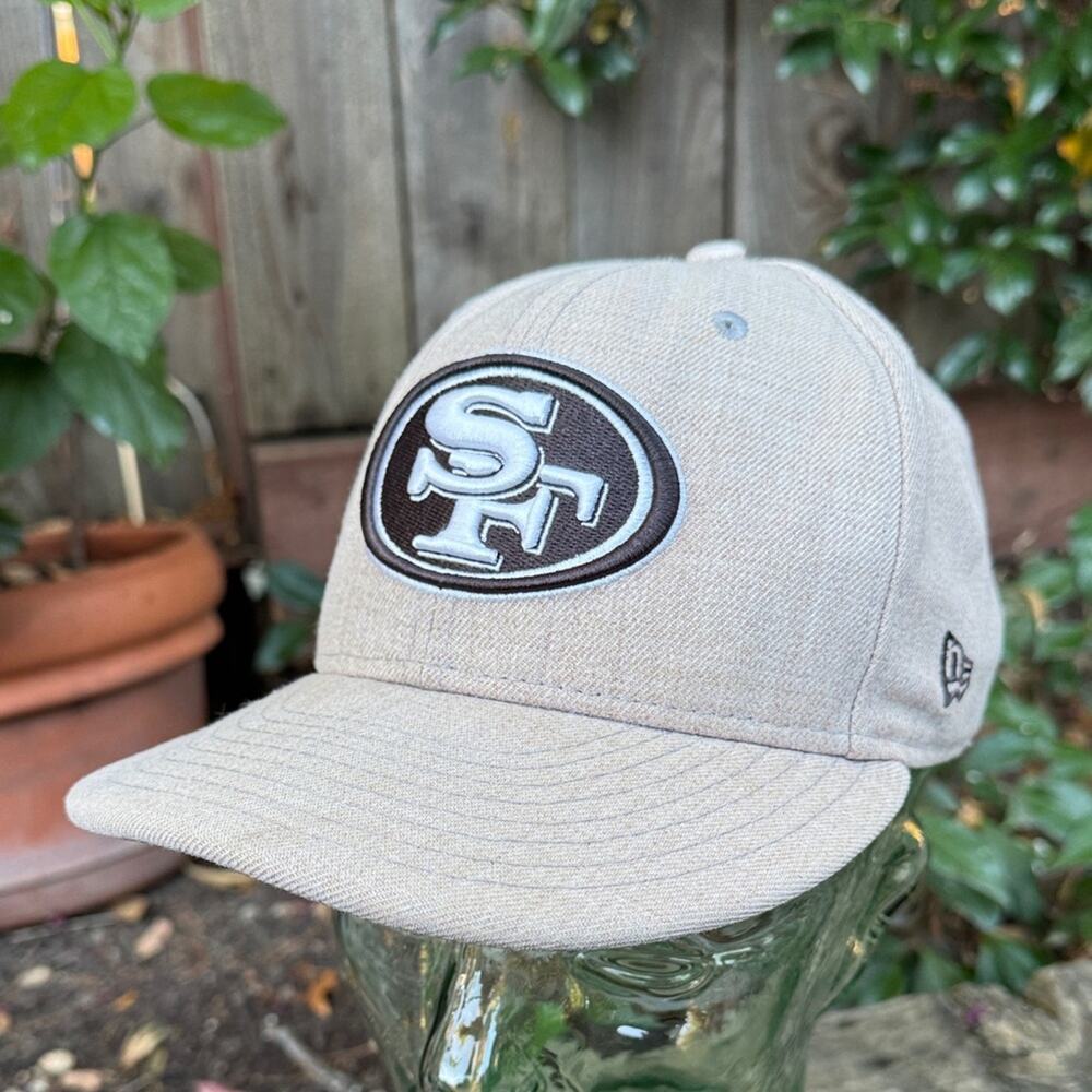 New Era 59Fifty San Francisco 49ers Football NFL Fitted Hat Cap Size 7 Flat Bill